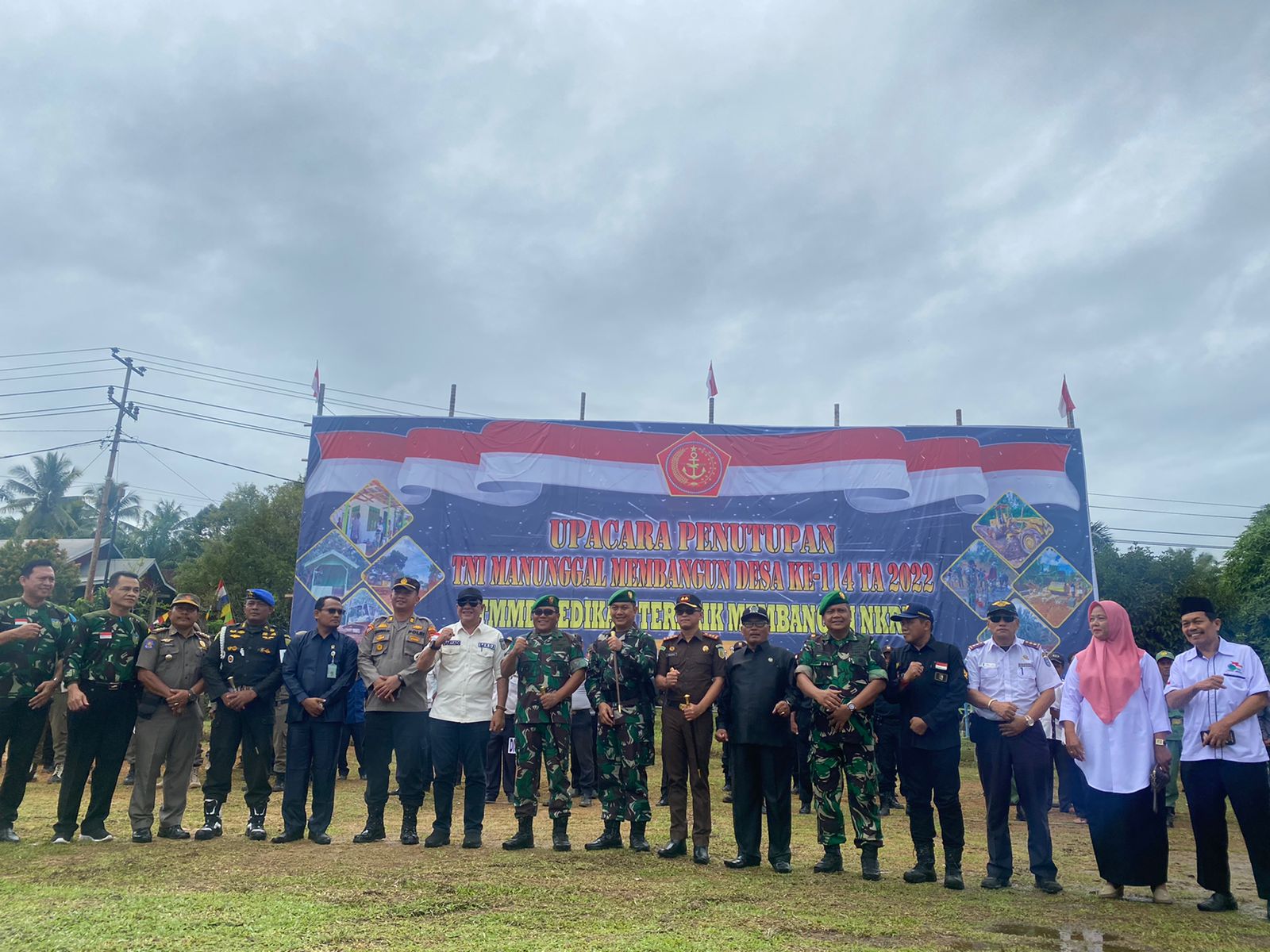 Program TMMD ke 114 di Bengkulu Utara Selesai Dilaksanakan 