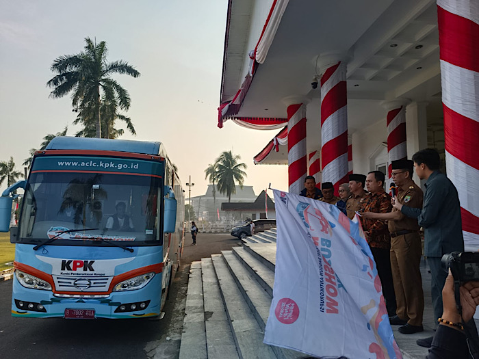 4 Hari di Provinsi Bengkulu, Roadshow Bus KPK Lanjutkan Perjalanan ke Jambi