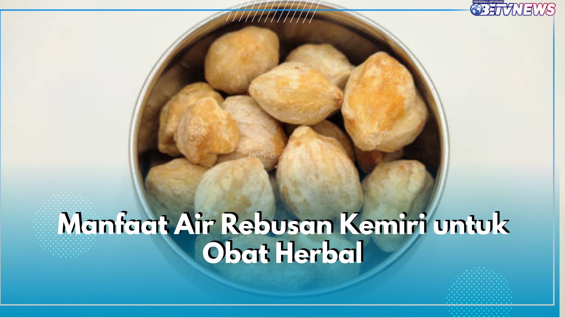 Air Rebusan Kemiri Bisa Obati Insomnia, Cek 6 Manfaat Lainnya di Sini!