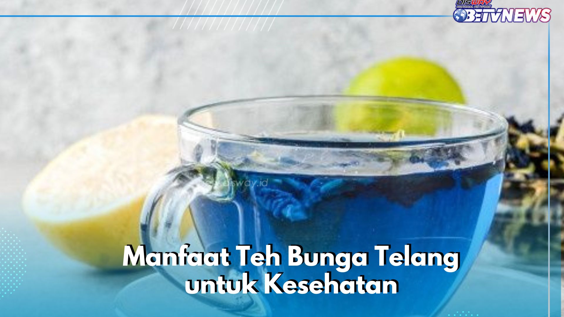 Ada Manfaat Teh Bunga Telang di Sini! Ampuh Menenangkan Pikiran Seseorang, Cek Sekarang