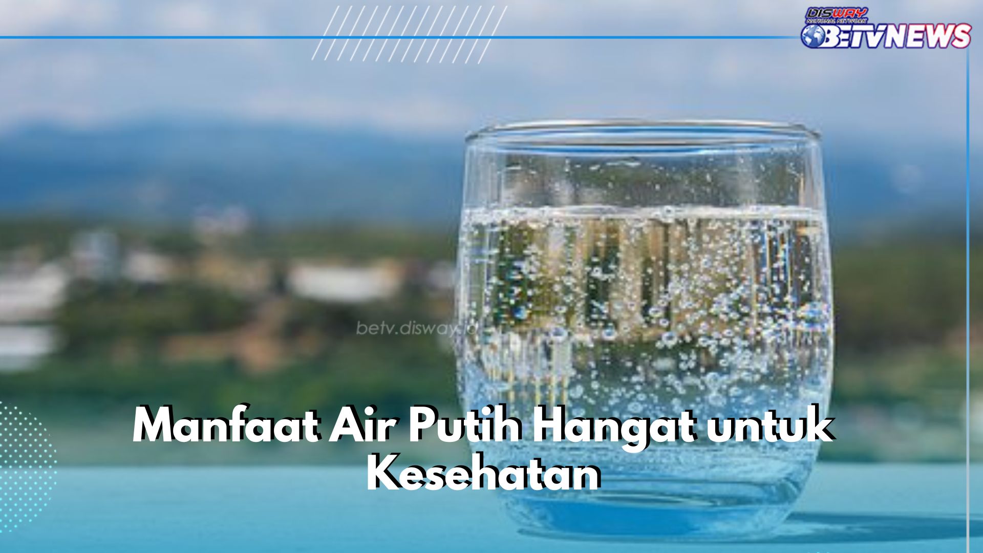 Air Putih Hangat Mampu Meredakan Hidung Tersumbat, Cek Manfaat Lainnya