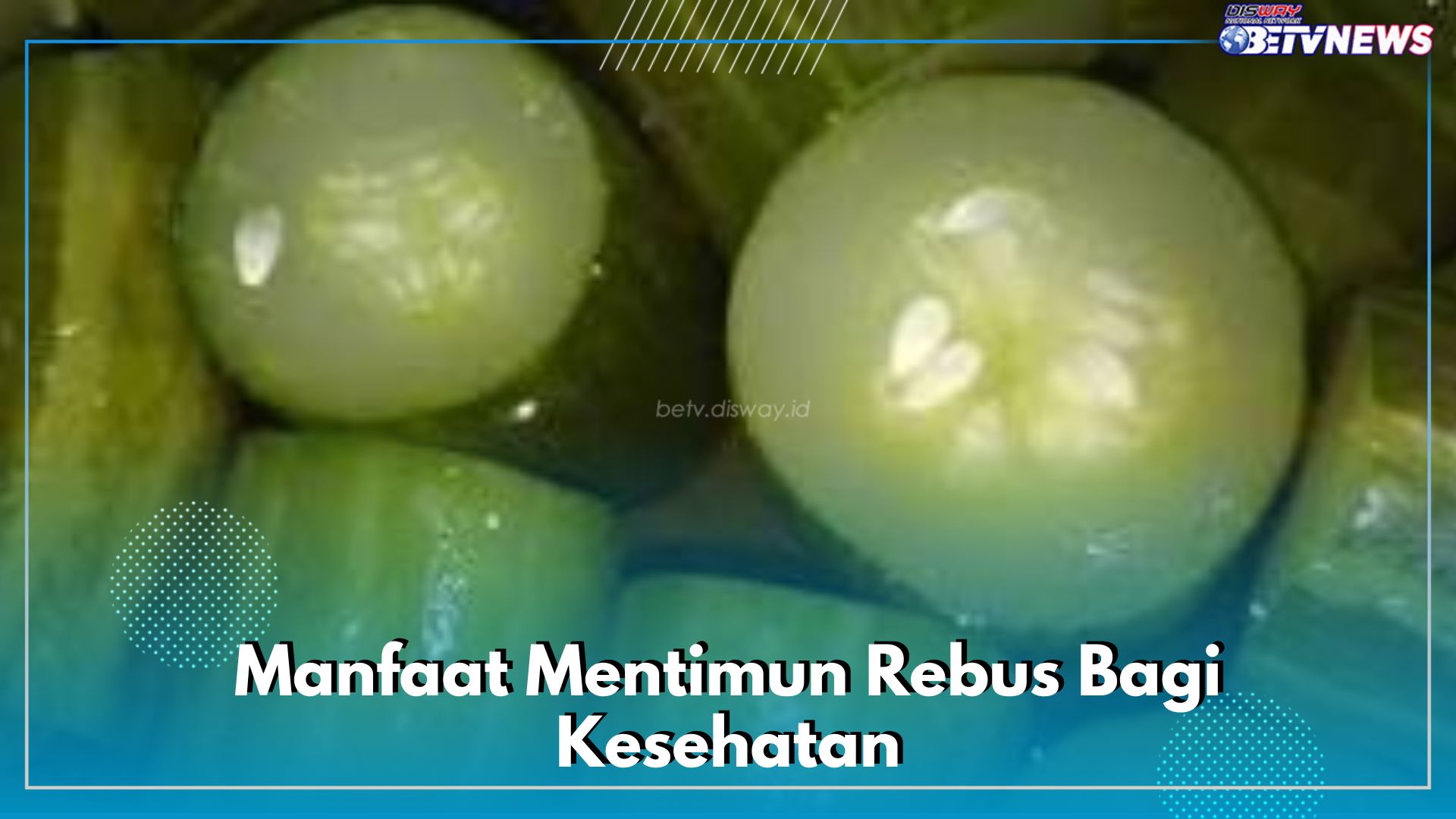 Inilah Sederet Manfaat Mentimun Rebus Bagi Kesehatan, Bagus Mendetoksifikasi Tubuh, Sudah Pernah Coba?