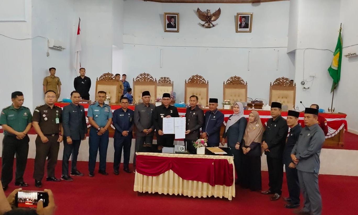 DPRD Seluma Sahkan Raperda RTRW Jadi Perda, Fraksi PKS Nyatakan Penolakan