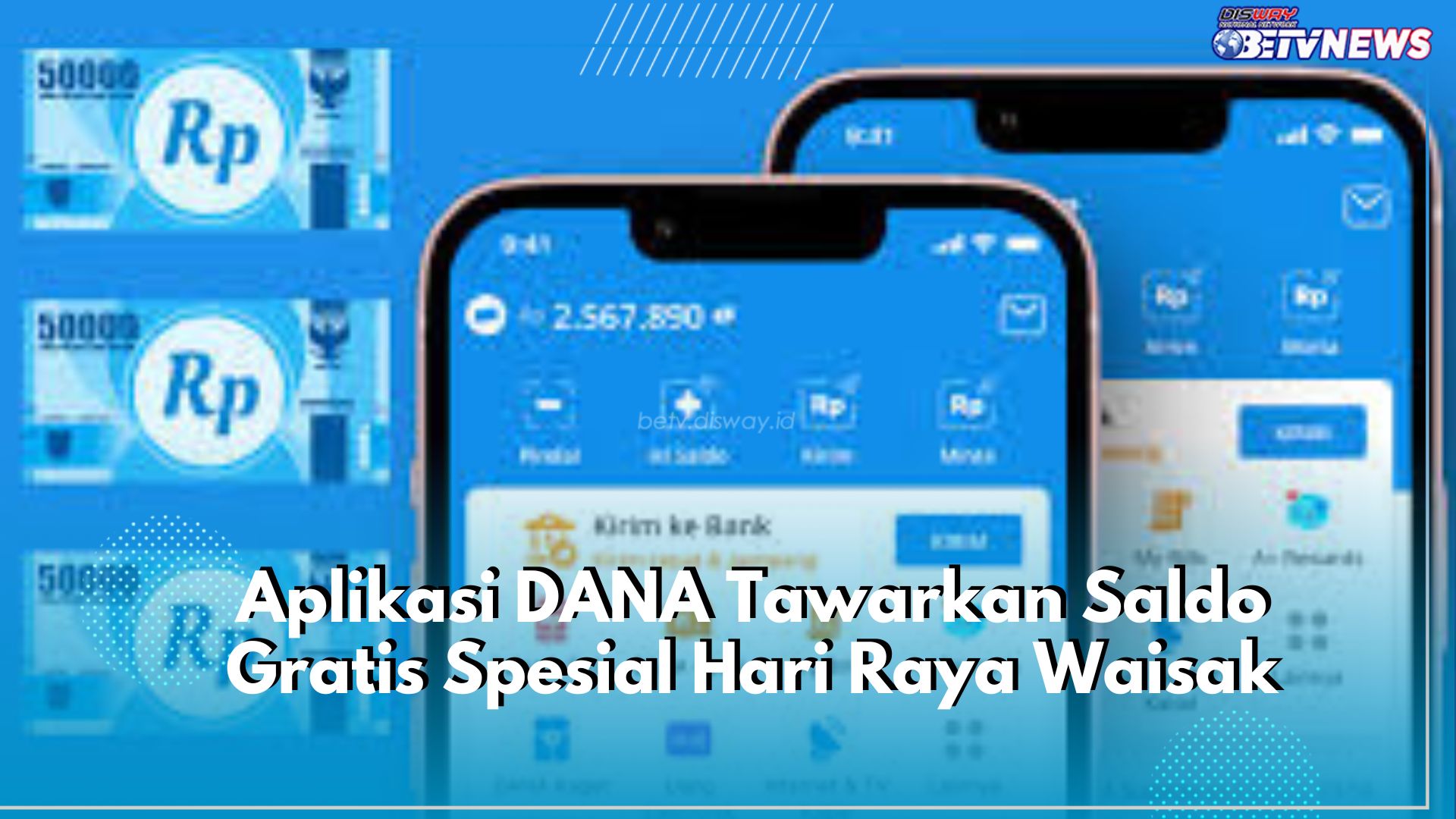 Wow Ada Kesempatan Bagus, Aplikasi DANA Tawarkan Saldo Gratis Spesial Hari Raya Waisak, Klaim Sekarang!