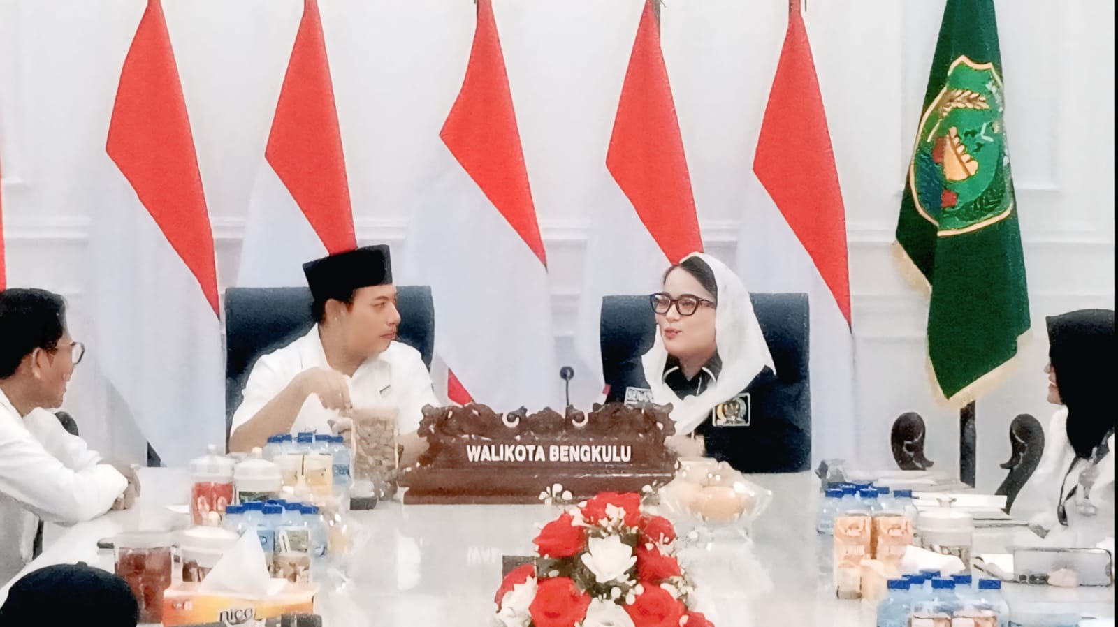 Walikota dan Senator Bengkulu Bertemu, Bahas Capaian Program MBG di Kota Bengkulu