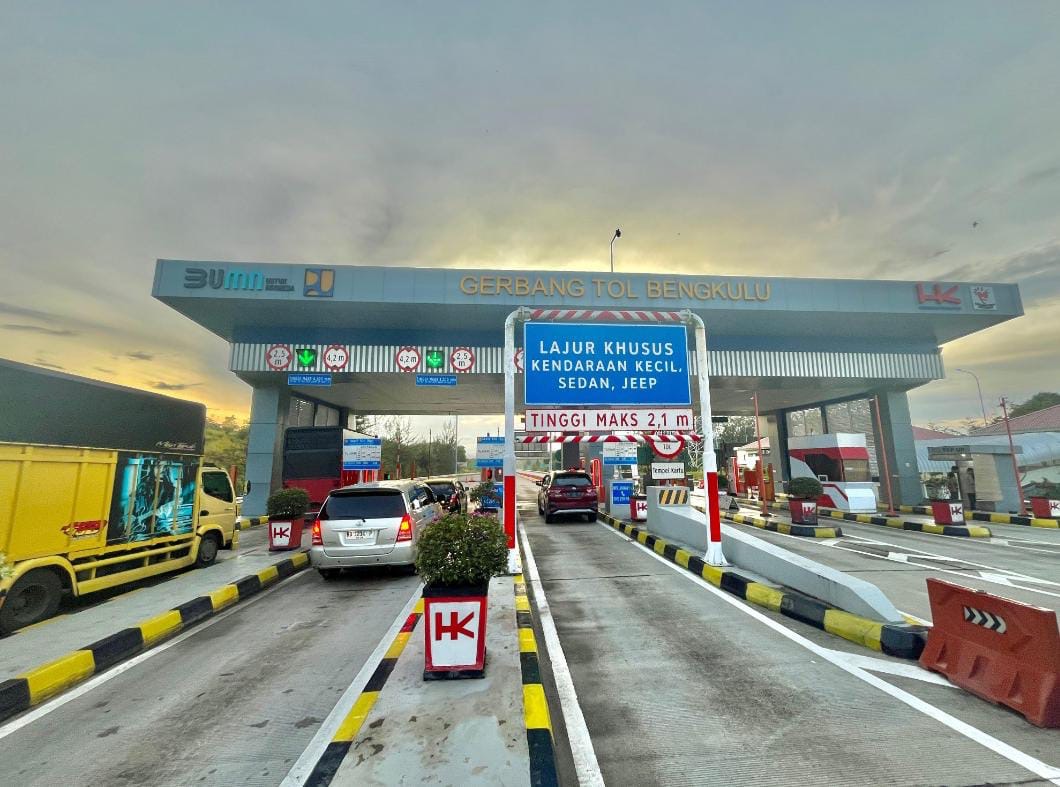 Lebaran Idul Adha, Lalu Lintas Jalan Tol Trans Sumatera Meningkat Capai 87.436 kendaraan