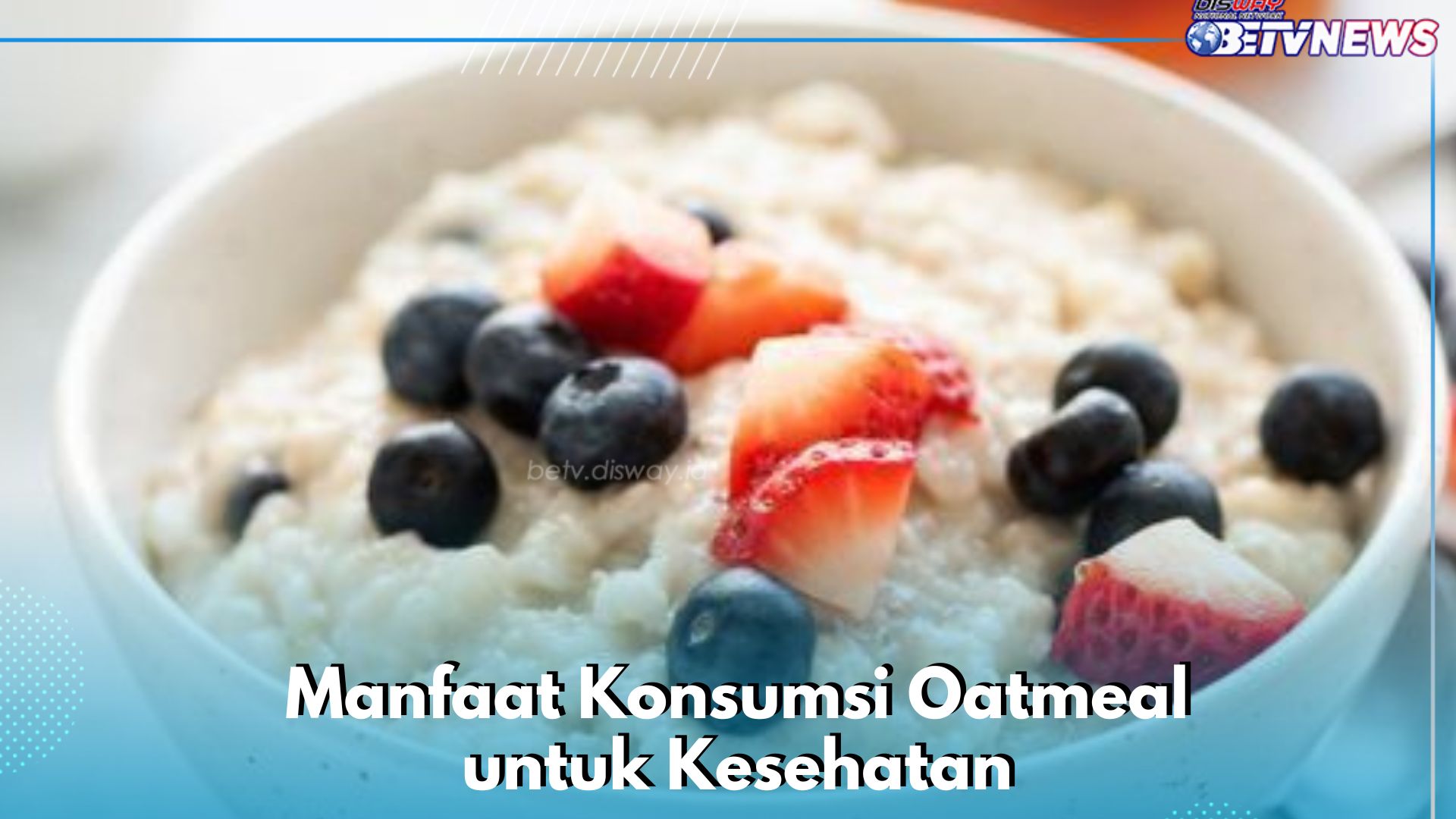 Oatmeal Punya Manfaat yang Baik bagi Tubuh, Dipercaya Dapat Melancarkan Pencernaan