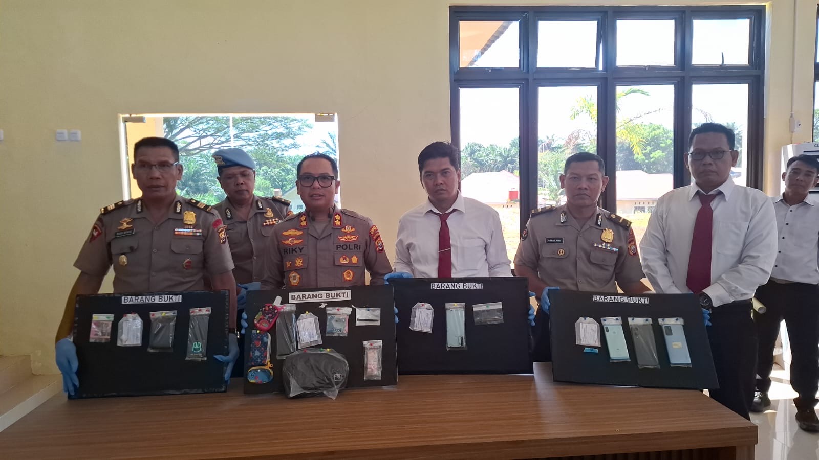 Ops Antik Nala 2026: Polres Mukomuko Amankan 6 Pengedar Sabu Pasokan Sumut dan Sumbar