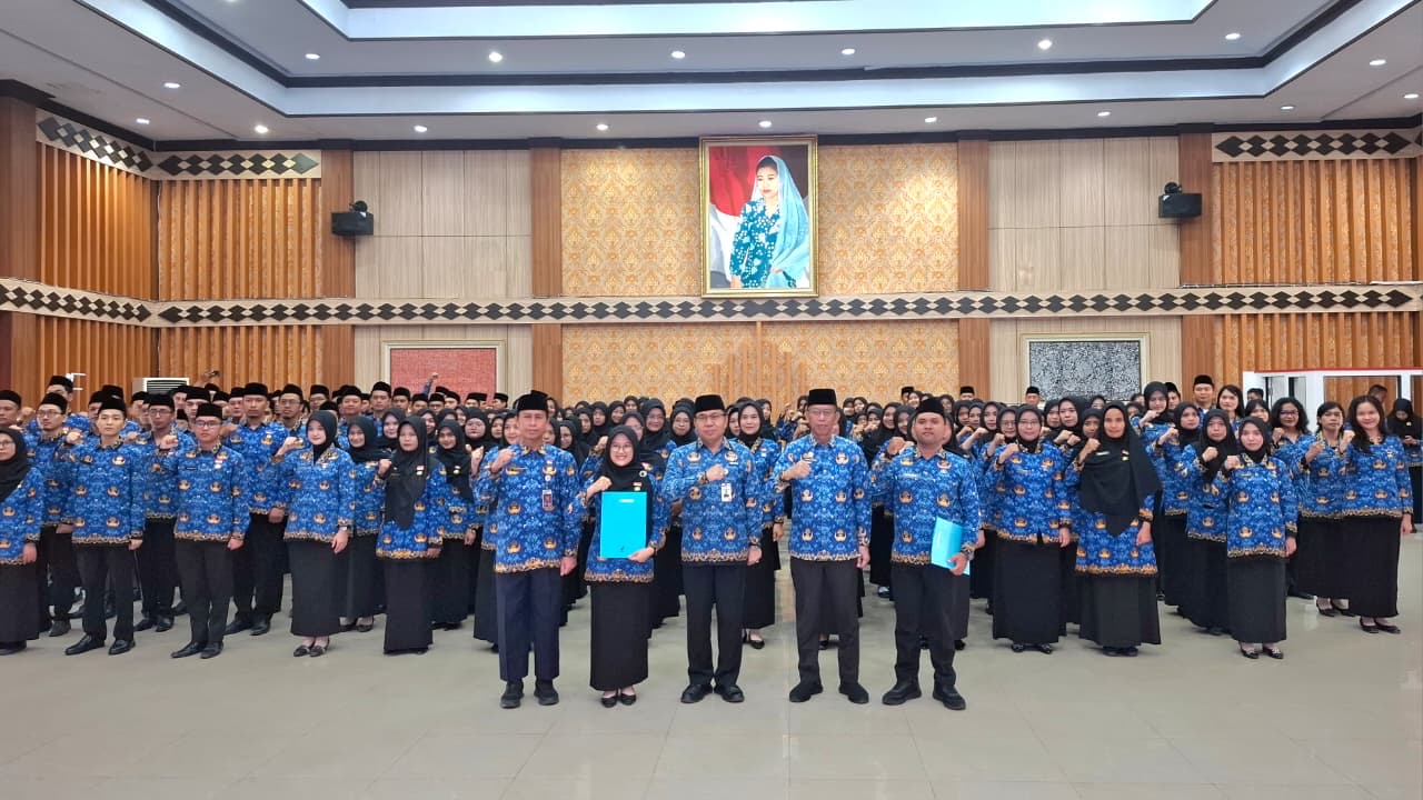 Resmi Terima SK, 188 ASN Baru Pemprov Bengkulu Diingatkan Soal Amanah dan Etika