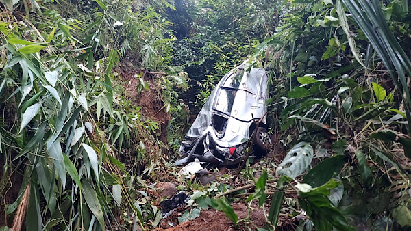 Mobil Kecelakaan Masuk Jurang di Liku Sembilan, Pria Asal Lebong Meninggal 