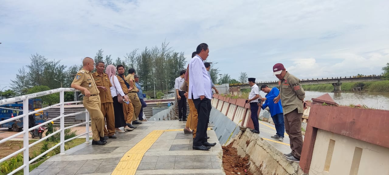 Sidak Kota Tuo, Komisi II Minta Pihak Terlibat Proyek Tanggung Jawab