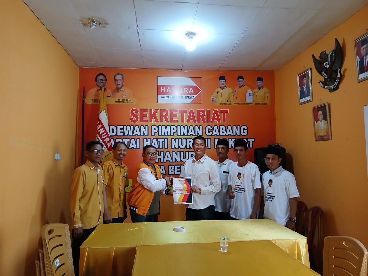 Benny Suharto Ikut Penjaringan Walikota, Partai Hanura: Kami Siap Cari Koalisi