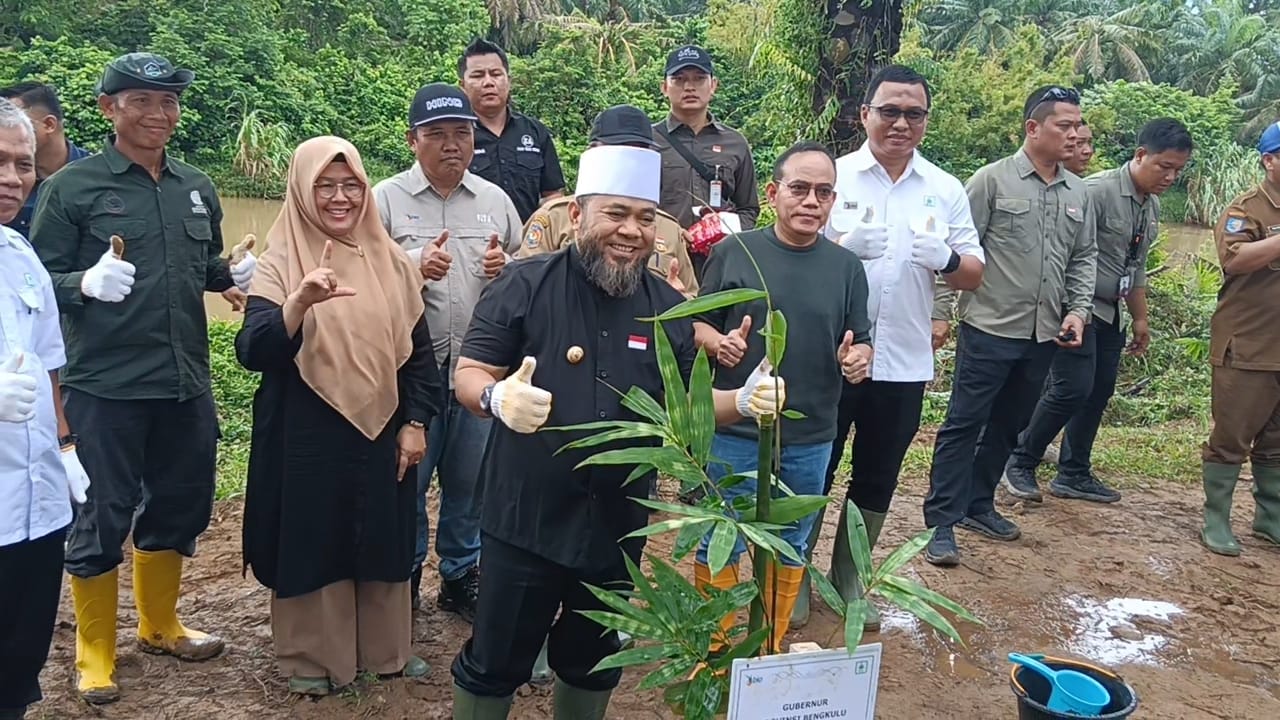 Pemprov Luncurkan Gerakan Penanaman Pohon Serentak se-Provinsi Bengkulu