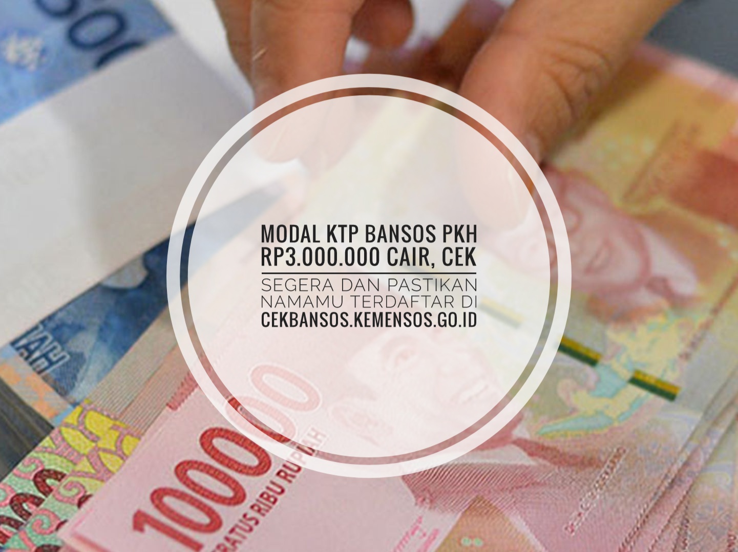 Modal KTP Bansos PKH Rp3.000.000 Cair, Cek Segera dan Pastikan Namamu Terdaftar di Cekbansos.kemensos.go.id