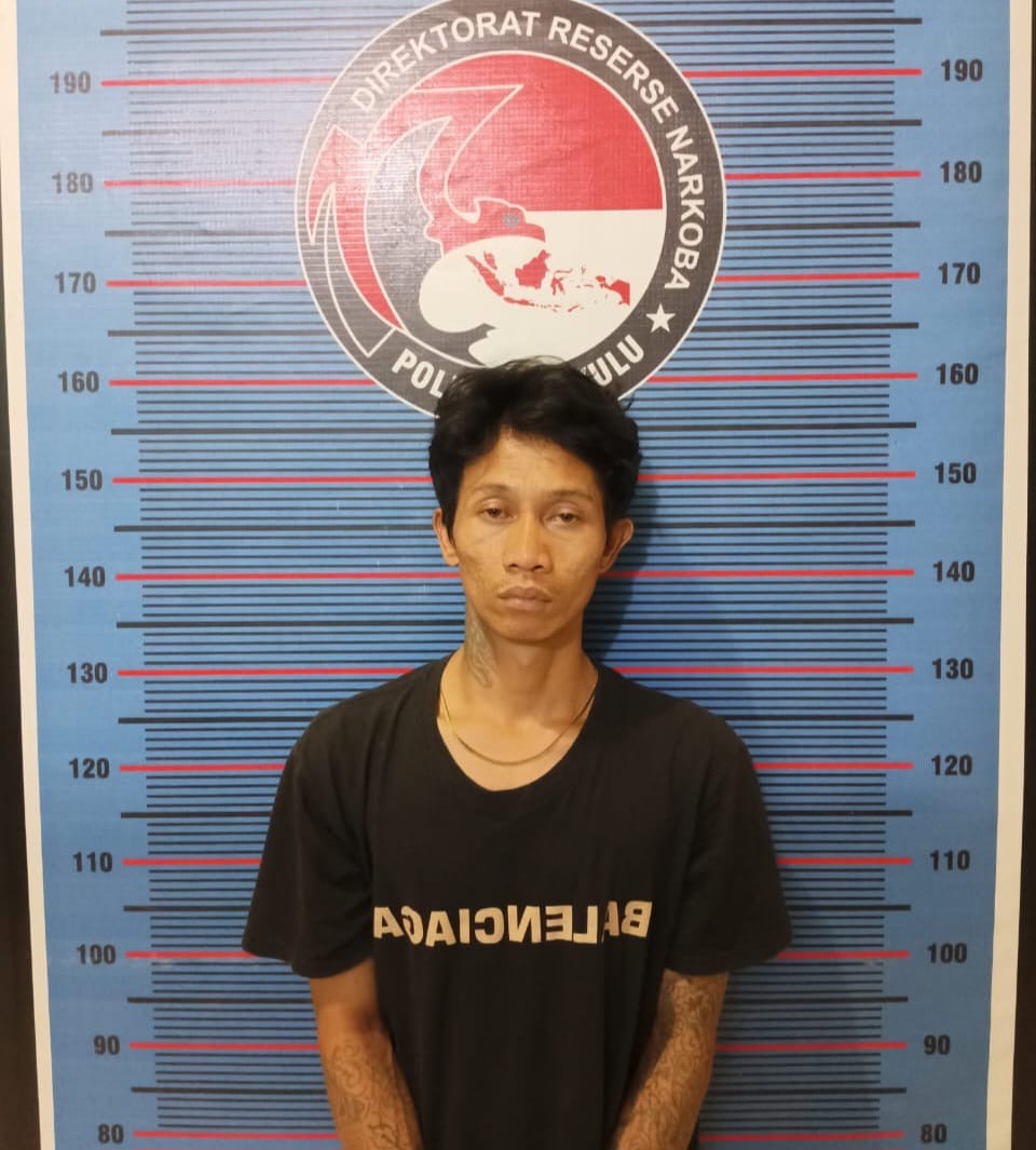 Sembunyikan Sabu di Bungkus Rokok, Pria 29 Tahun Ditangkap Polda Bengkulu