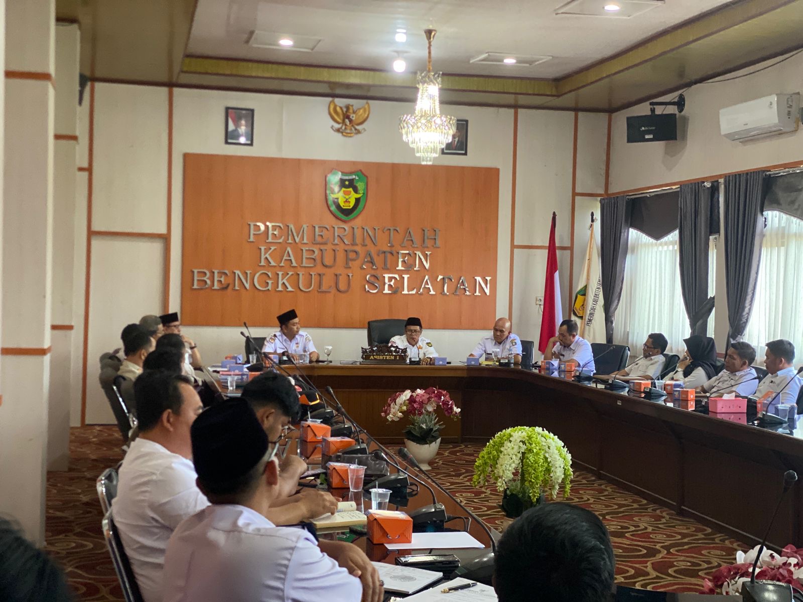 Pemkab Bengkulu Selatan dan Kaur Sepakat Lakukan Pelacakan Ulang Tapal Batas Wilayah