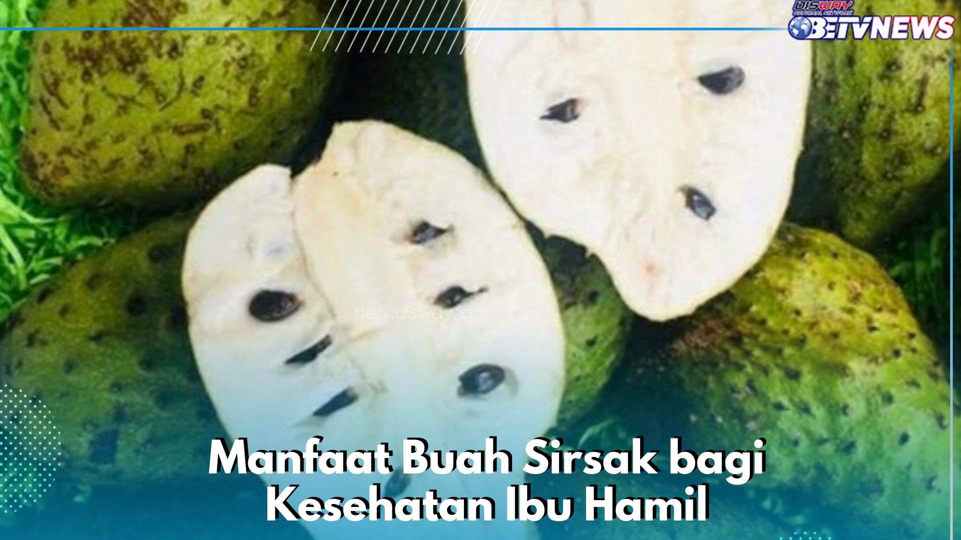 Cukup Konsumsi Buah Sirsak Secara Rutin, Ini 7 Manfaat yang Bisa Dirasakan Ibu Hamil