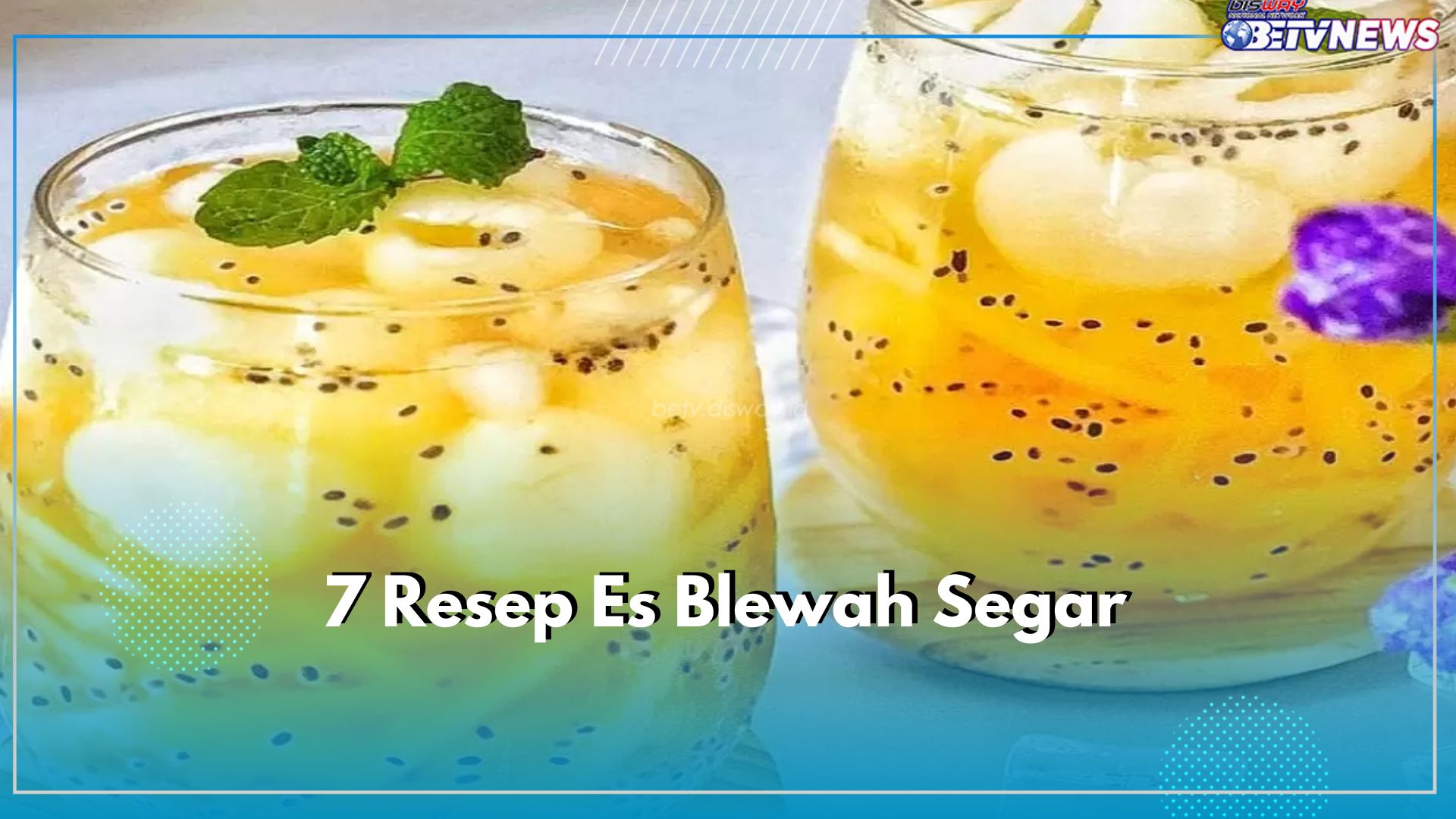 7 Resep Es Blewah Segar untuk Hilangkan Dahaga, Cocok di Cuaca Panas