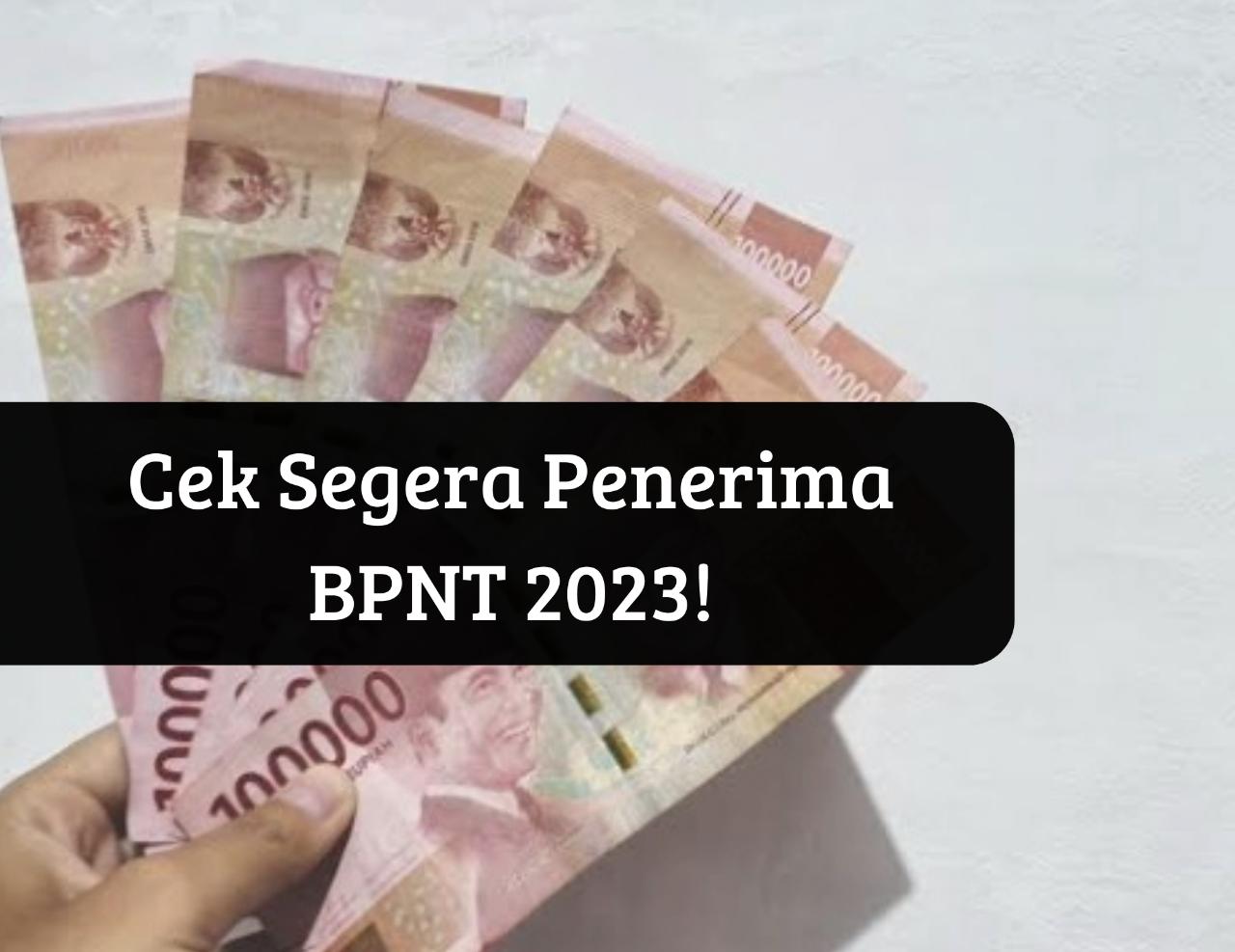 Cek Penerima Bansos BPNT 2023 Tahap 5, Cair Langsung ke Rekeningmu Rp400 Ribu, Klik cekbansos.kemensos.go.id