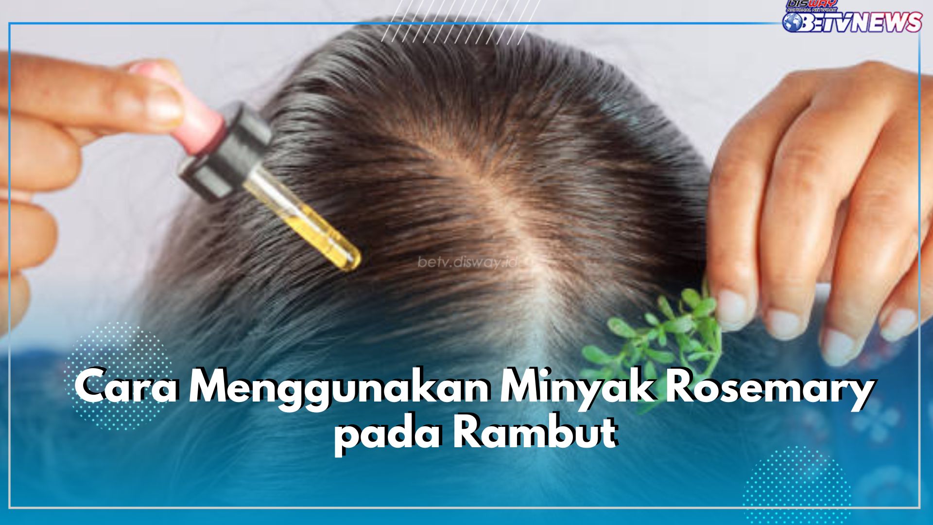 Campurkan ke Dalam Masker hingga Shampo, Ini 5 Cara Menggunakan Minyak Rosemary pada Rambut