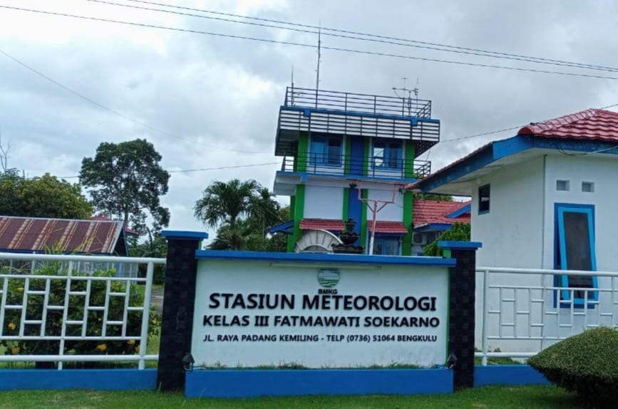 BMKG Bengkulu: Waspada Hujan Lebat Disertai Angin Kencang 9–11 Agustus 2025