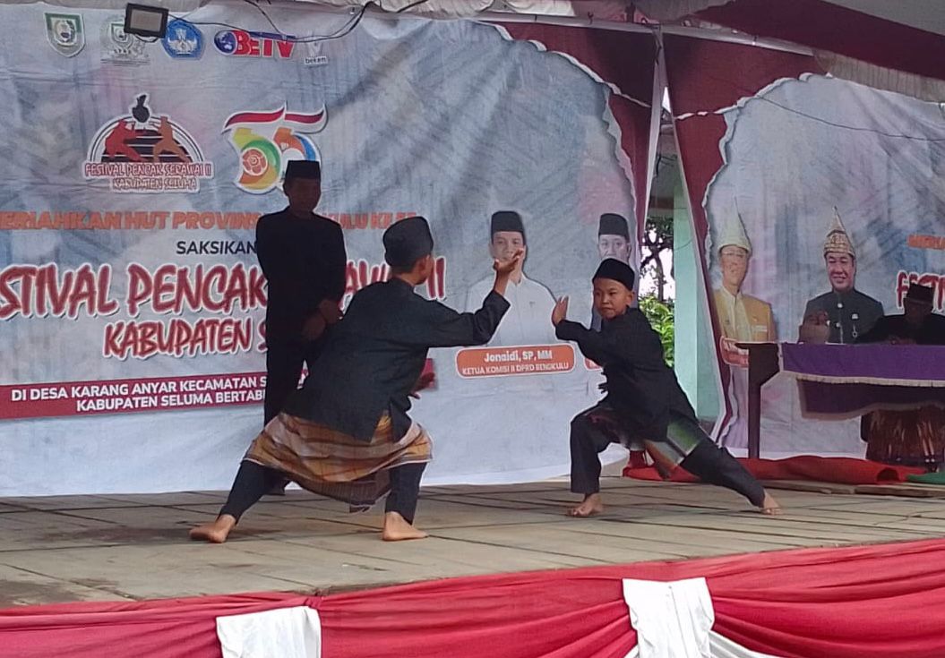 Lestarikan Warisan Budaya Masyarakat Suku Serawai, Festival Pencak Serawai II Kembali Digelar 