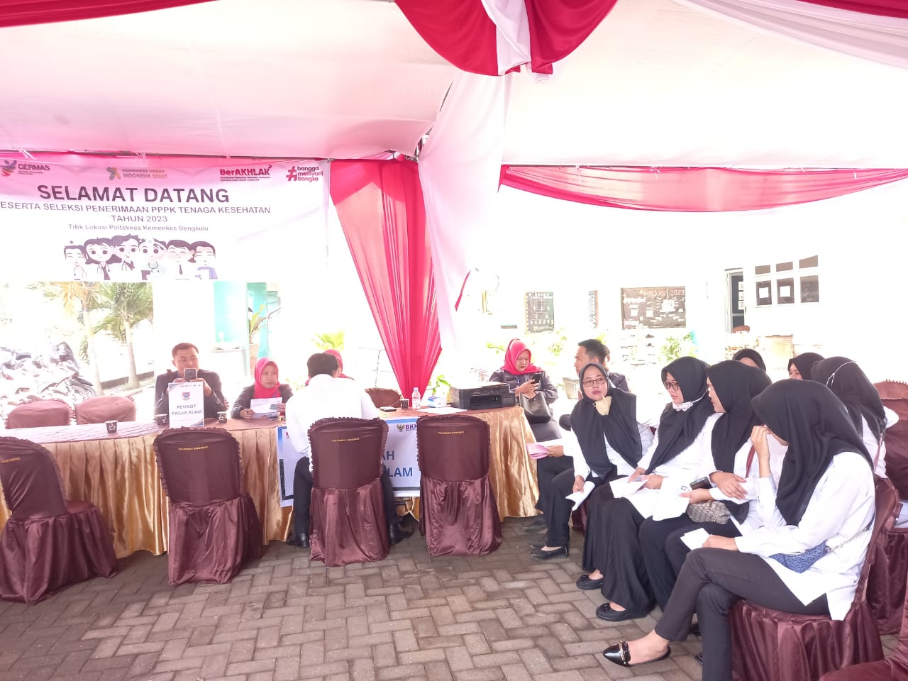 Hari Pertama, 189 Pelamar Nakes PPPK Pemprov Bengkulu Ikuti Tes CAT
