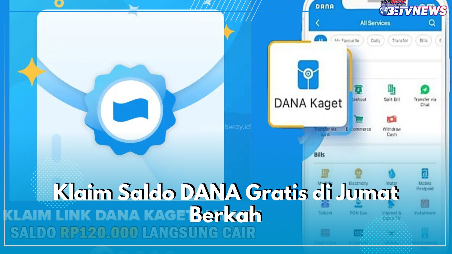Rezeki Hari Ini! Klaim Saldo DANA Gratis di Jumat Berkah, Klik Link Terbarunya Sekarang