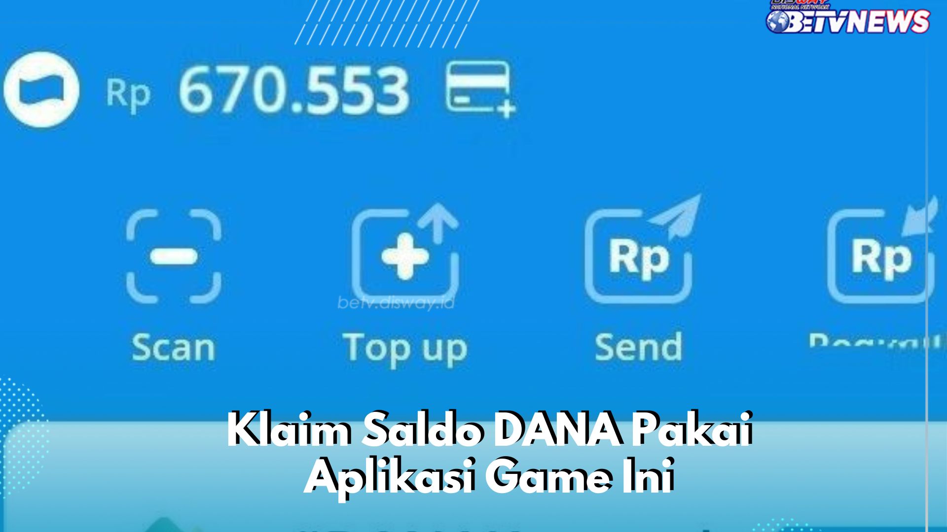 Cukup Main Game Bisa Hasilkan Saldo DANA, Cek Cara Klaim di Sini