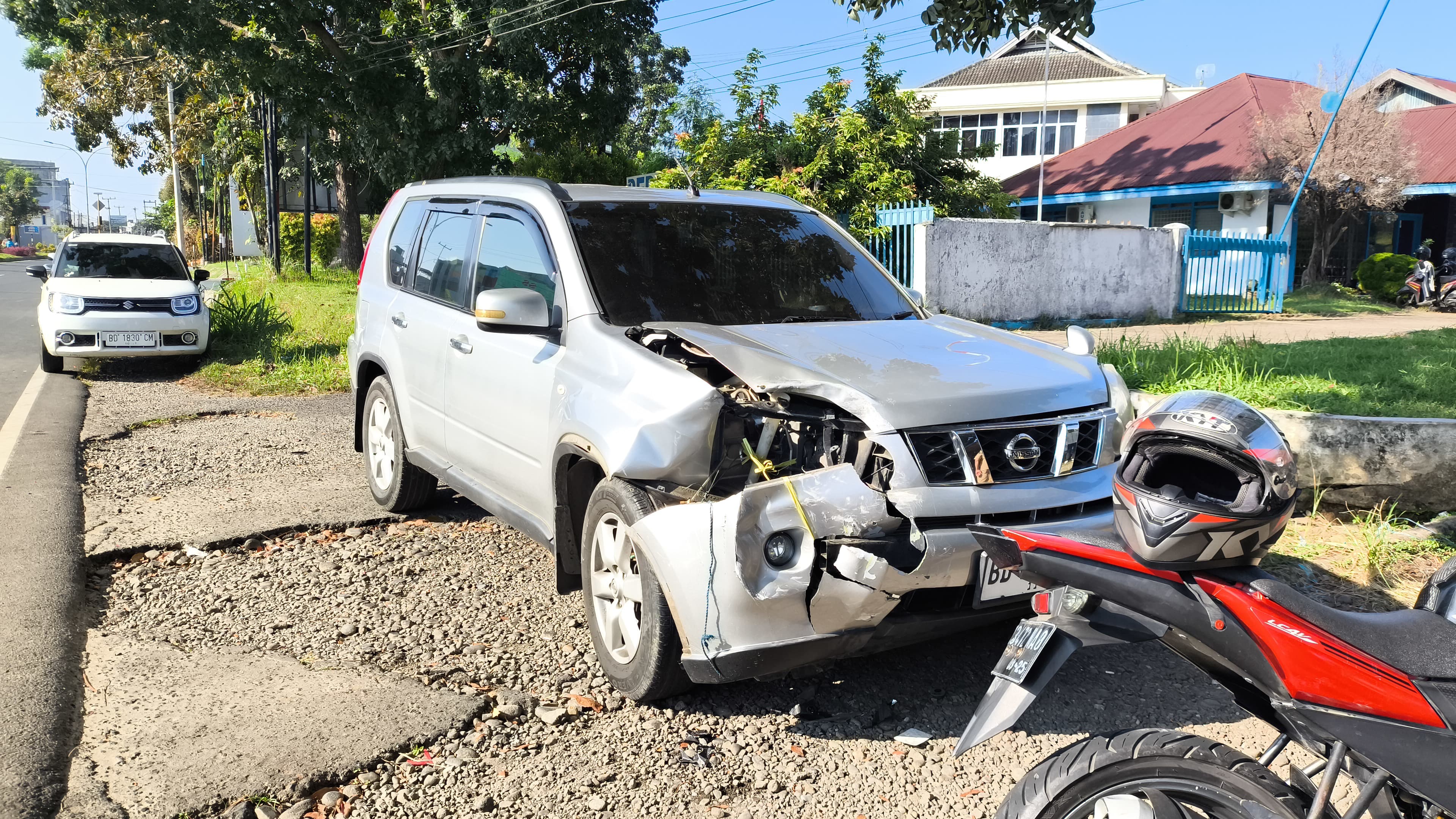 Kecelakaan Beruntun di Jalan Natadirja Bengkulu Libatkan 4 Kendaraan, 1 Luka Ringan