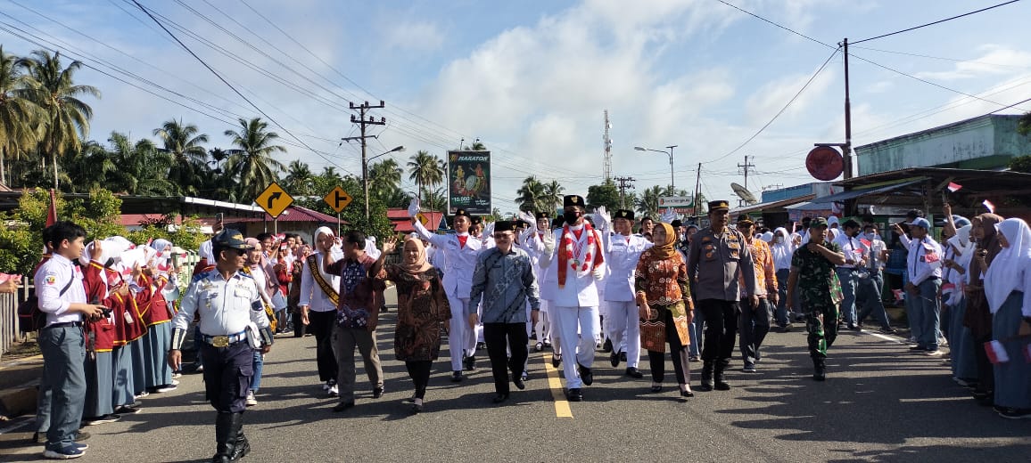 Alfath Juan Daniswar, Paskibraka Nasional Asal Mukomuko Disambut Meriah