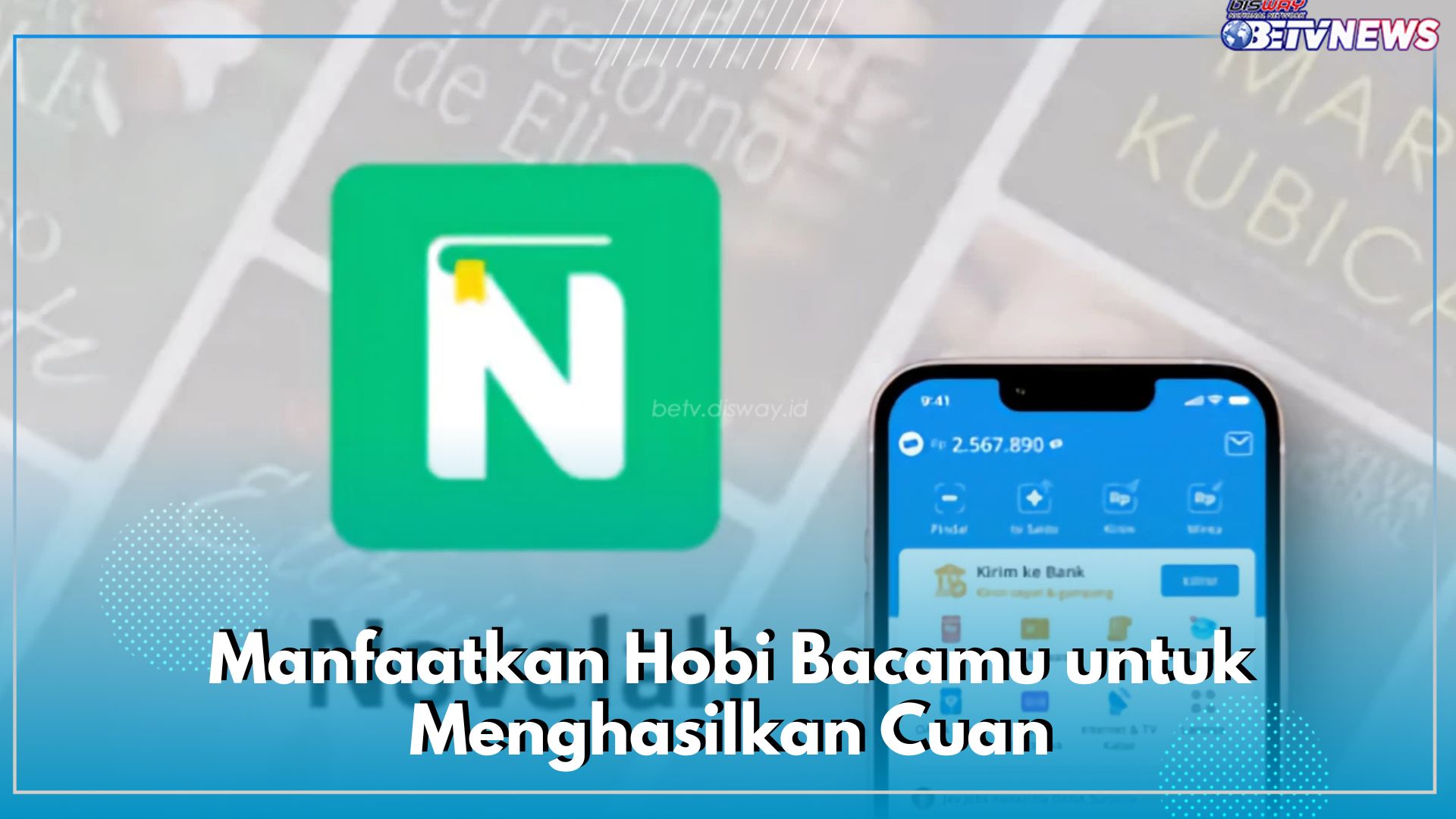 Manfaatkan Hobi Bacamu untuk Menghasilkan Cuan, Coba Lewat Aplikasi Novelah, Cek Caranya di Sini