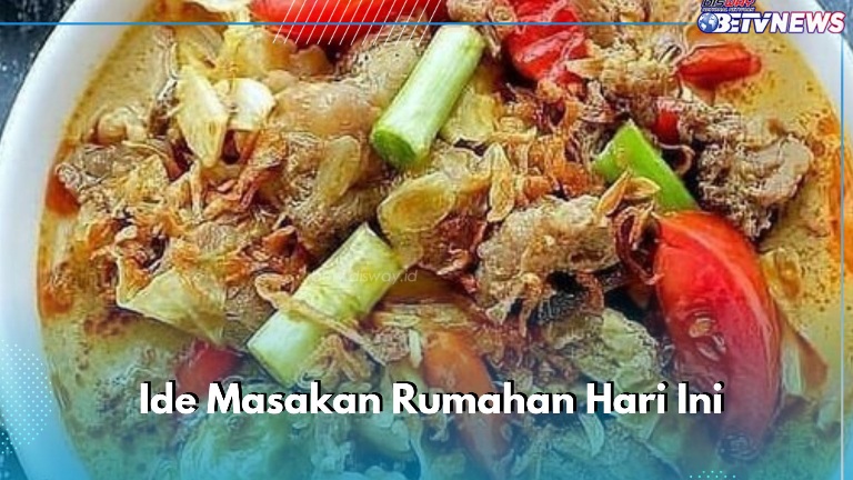 Ide Masakan Hari Ini, Cobain Resep Ayam Kecap Kuah Santan, Dijamin Bikin Nagih