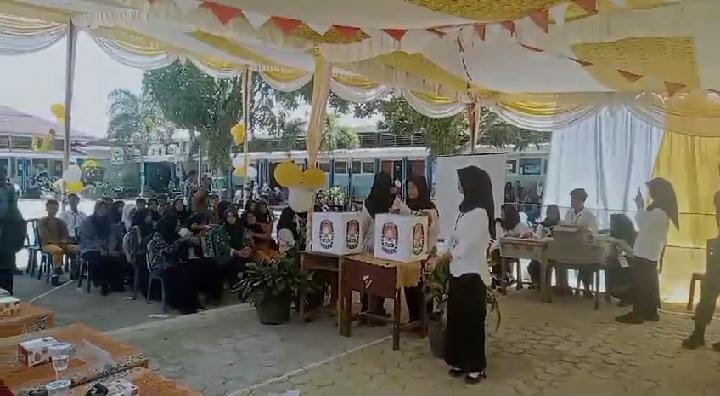 Kreatif dan Edukatif, Pemilihan Pengurus OSIS di SMAN 1 Kaur Dikemas Seperti Pemilu