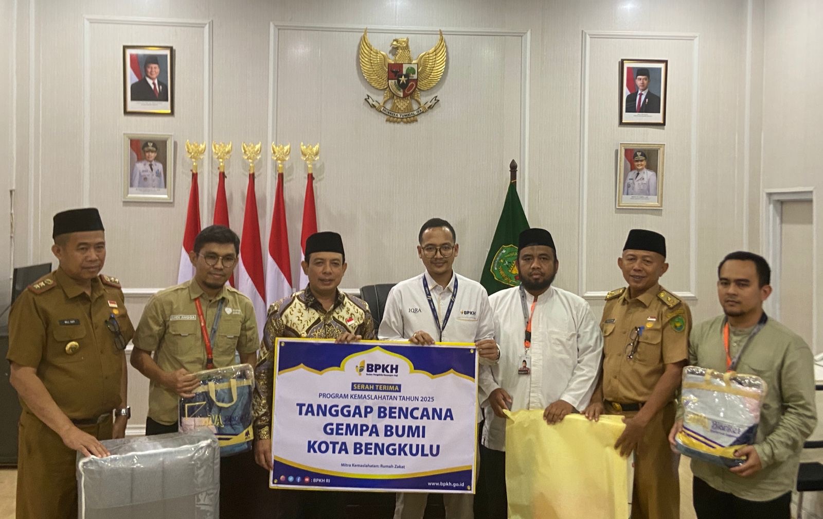 Bantuan Korban Terdampak Gempa Kembali Mengalir, Pemkot Bengkulu Siap Distribusikan ke Warga