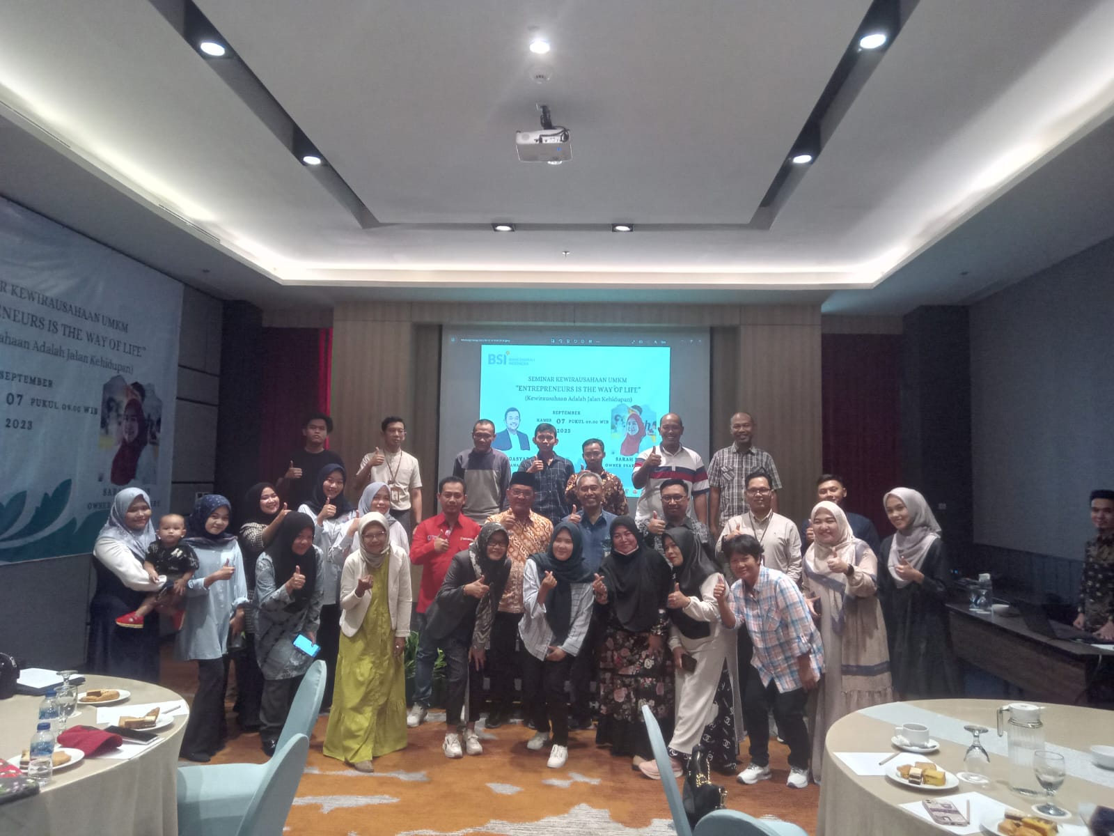 BSI Area Bengkulu Komitmen Dukung Pengembangan UMKM, Gelar Seminar Kewirausahaan