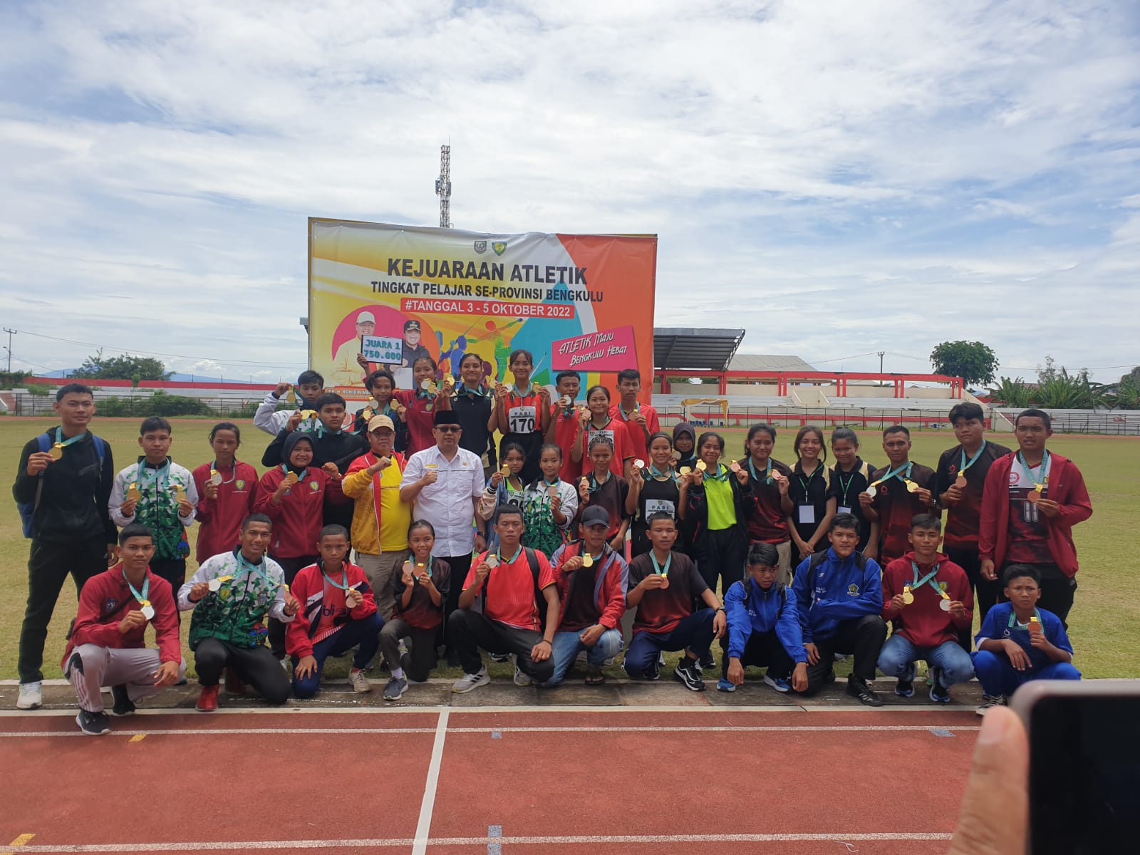 Atlet Seluma Raih 3 Emas Dalam Ajang Kejurda Pelajar Tingkat Provinsi Bengkulu 
