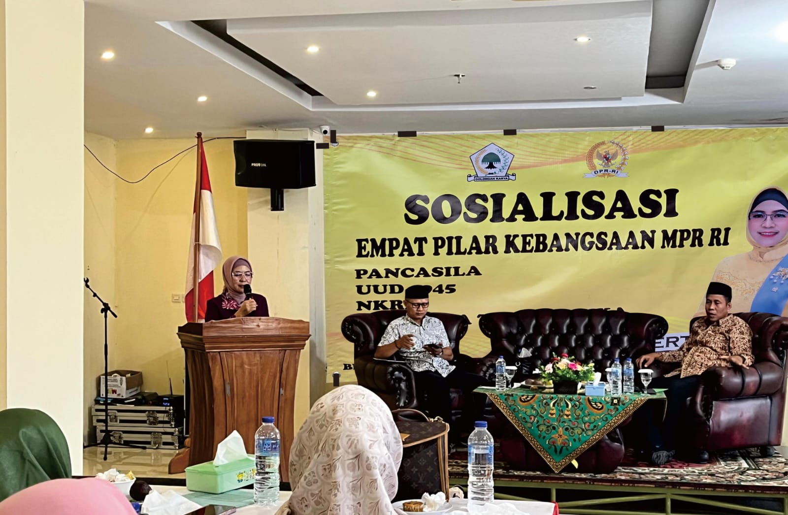 Derta Rohidin Ajak Masyarakat Perkuat Pemahaman Empat Pilar Kebangsaan