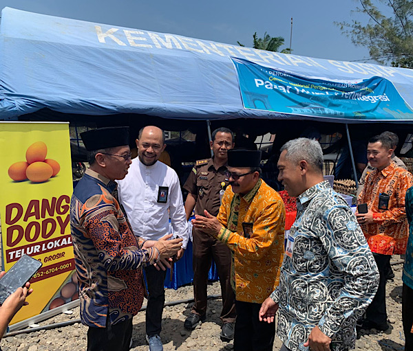 Buruan Serbu! Pemprov Bengkulu Gelar Pasar Murah di Halaman Kantor Pos Tanah Patah 