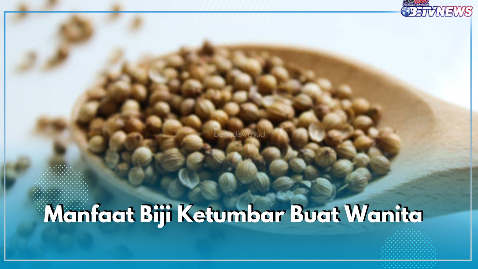 Wanita Harus Tahu, Ini Dia Manfaat Biji Ketumbar, Bagus Meningkatkan Kesuburan hingga Pertumbuhan Rambut