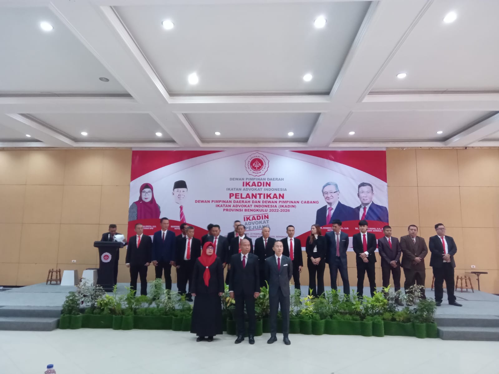 Muspani Jabat Ketua IKADIN Bengkulu Periode 2022-2026