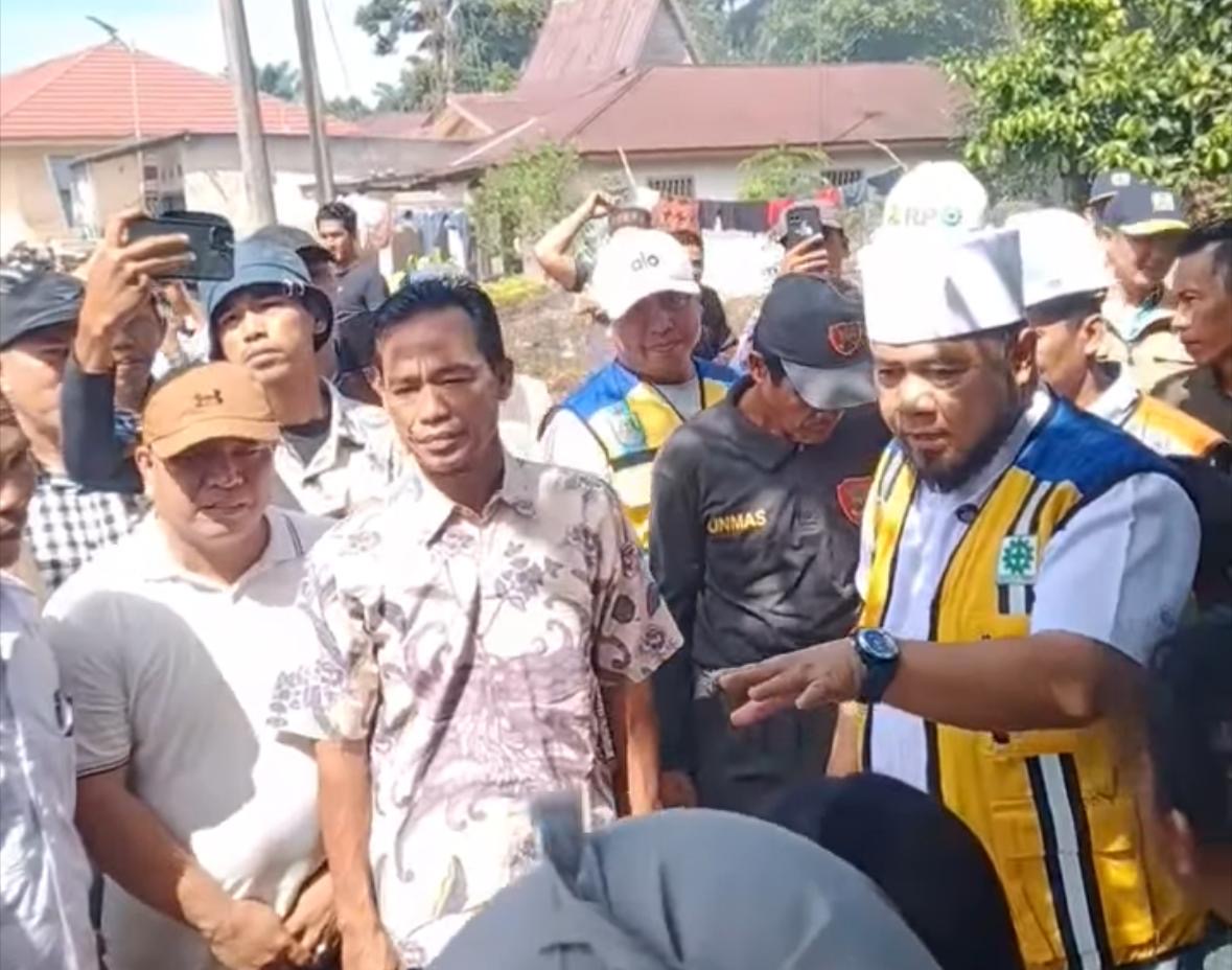 Akses Jalan Diperbaiki, Warga Lubuk Sini Bersyukur: 32 Tahun Baru Rasakan Jalan Mulus