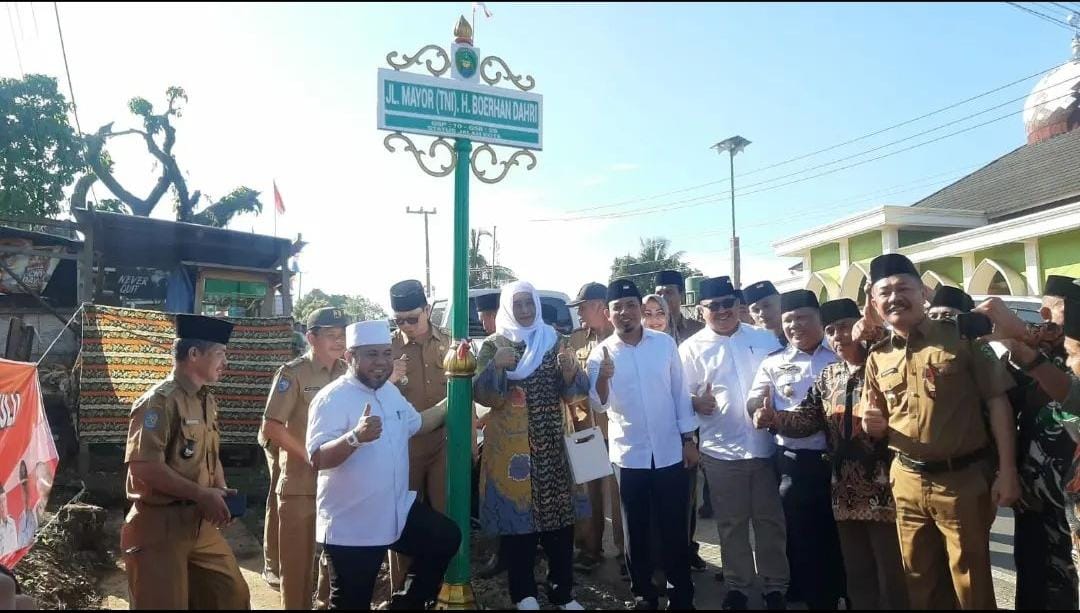 Jalan Regional Air Sebakul Resmi berganti menjadi Jalan Mayor (TNI) H. Boerhan Dahri. 