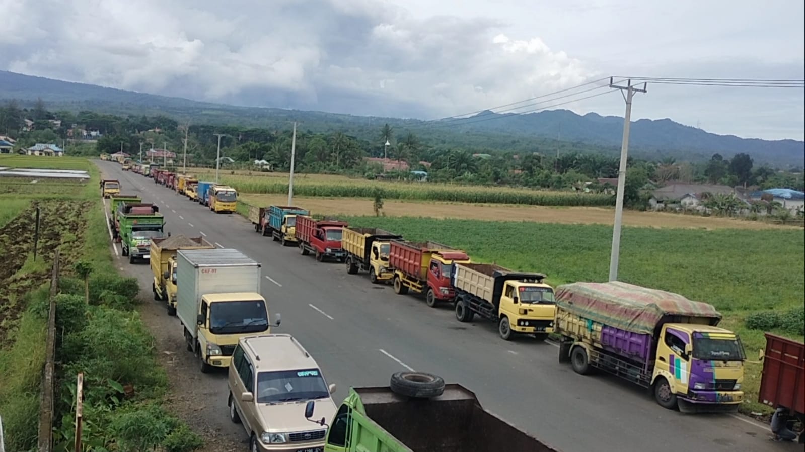 Antrean BBM di SPBU Kabupaten Kepahiang Kembali Mengular