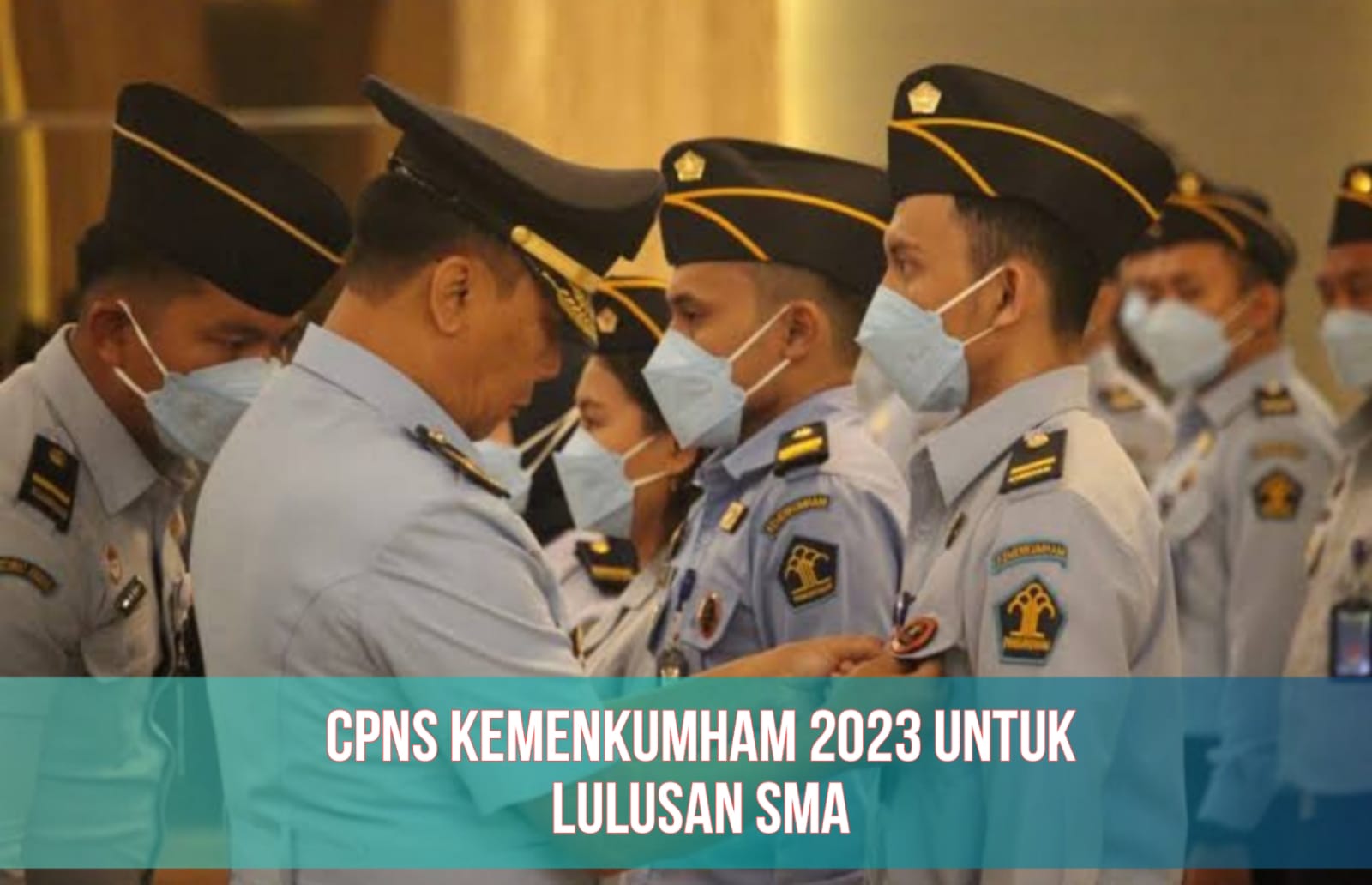 Formasi CPNS Kemenkumham 2023, Peluang Lulusan SMA, Cek Rincian dan Syaratnya
