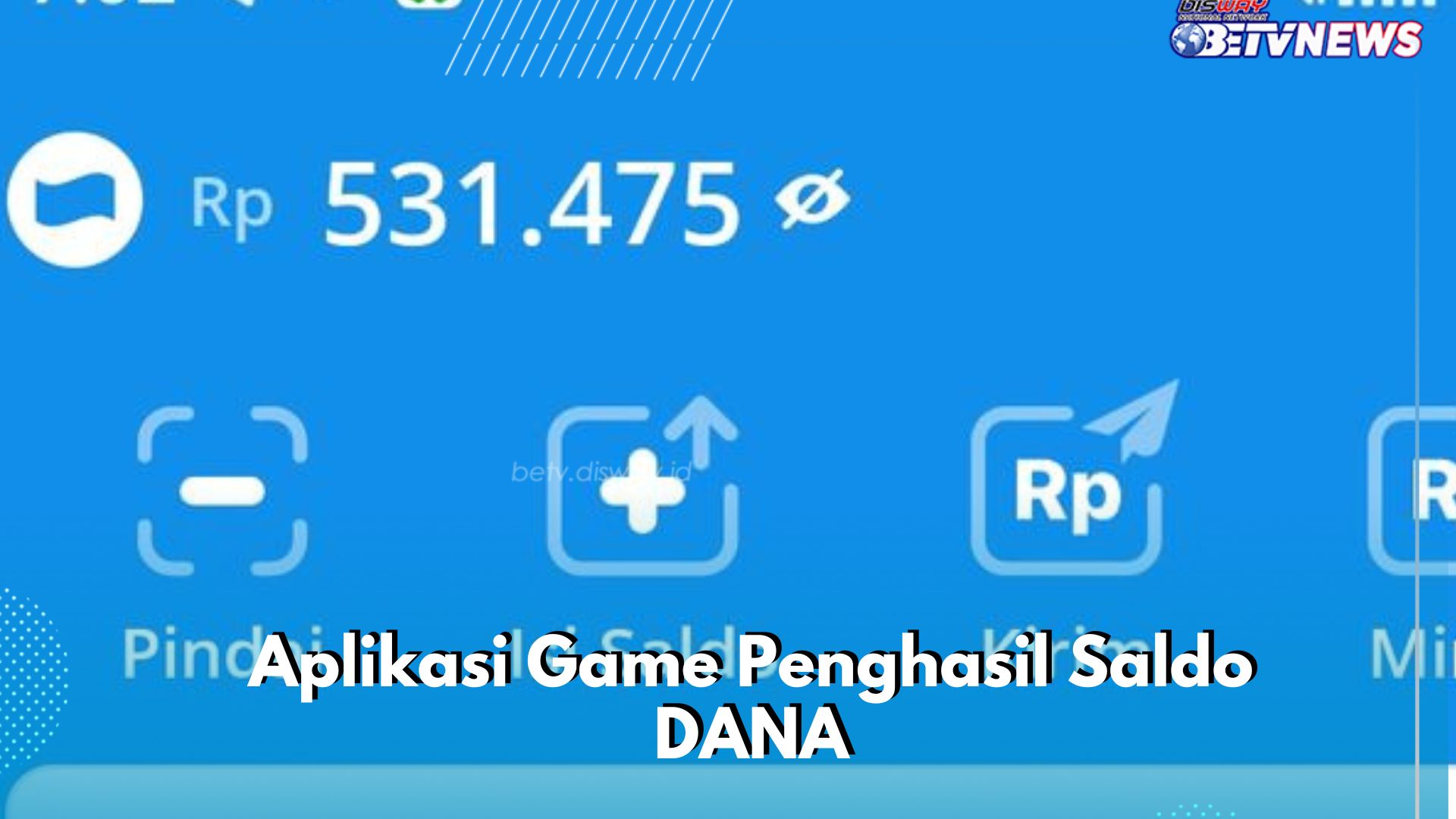 Cair ke Pengguna Ini, Auto Dapat Saldo DANA Gratis dari Aplikasi Game, Cek Caranya di Sini