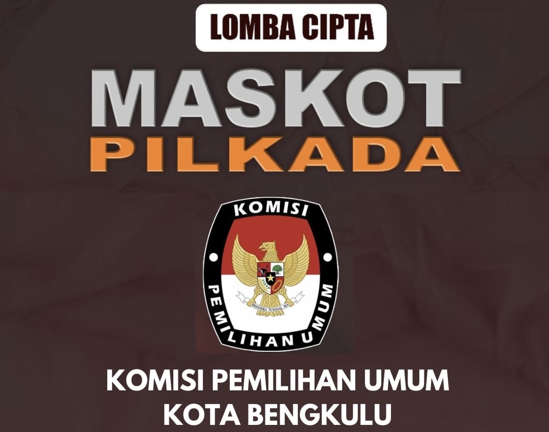 Pengiriman Karya Lomba Cipta Maskot Pilwakot Bengkulu Ditutup, Pemenang Diumumkan 4 Mei