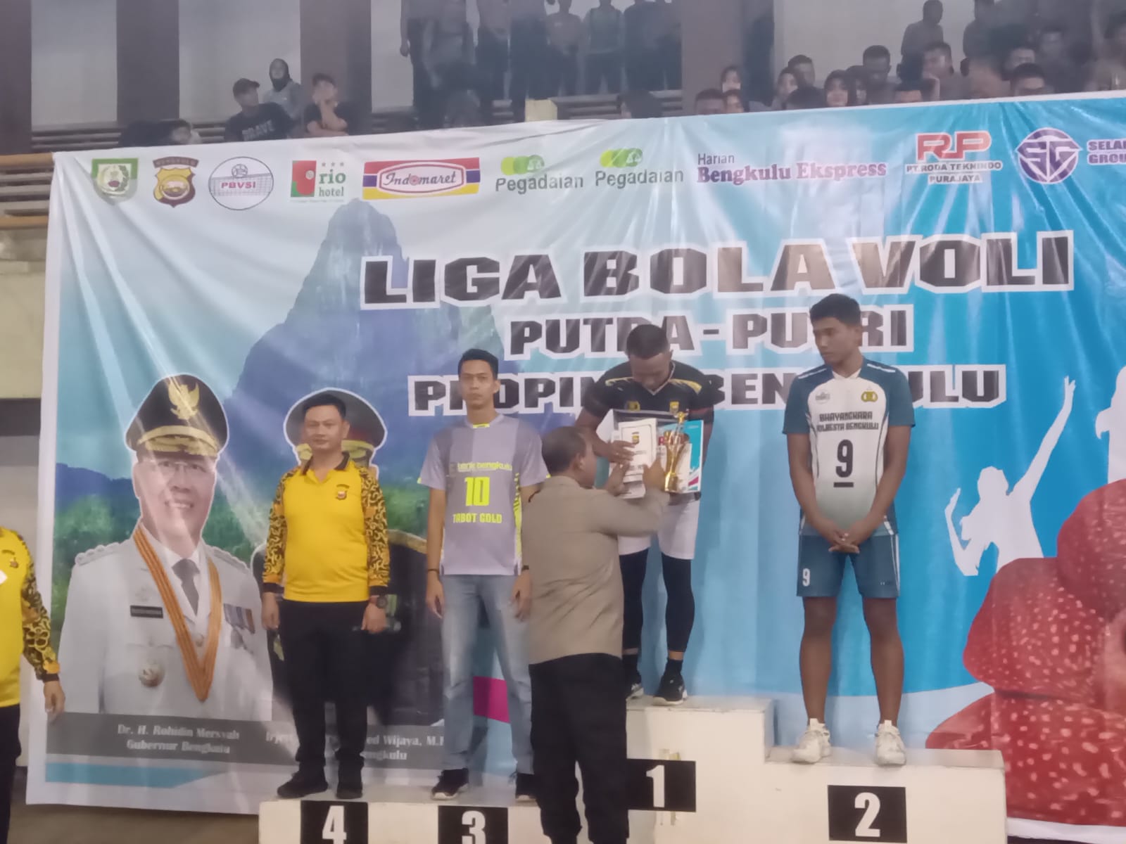 Menang Telak 3-0, Tim Voli Putra Bhayangkara Polda Sukses Sabet Juara 1 di Ajang Kapolda Cup 2024