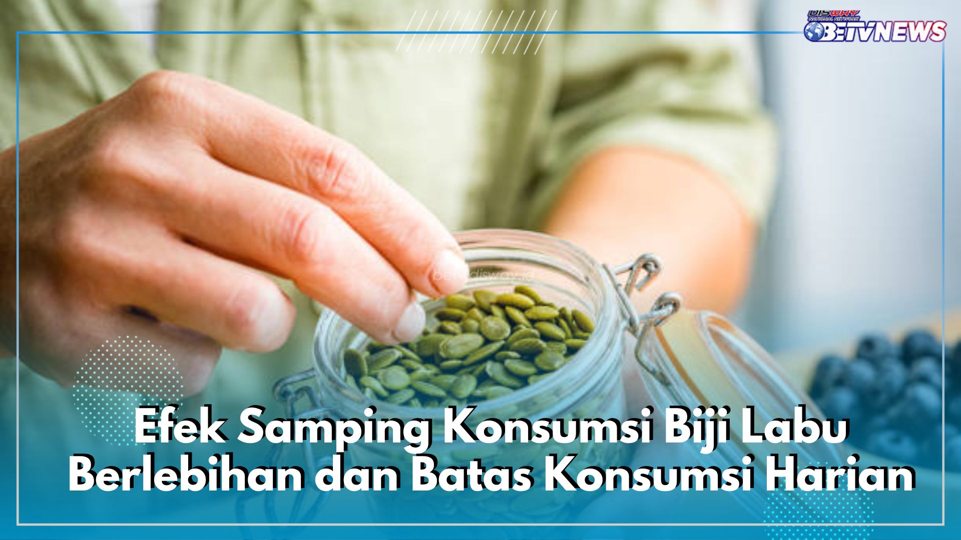 5 Efek Samping Konsumsi Biji Labu Berlebihan, Ketahui Batas Konsumsi Harian untuk Hindari Dampaknya