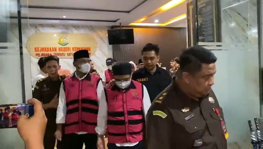 5 Tersangka Kasus OTT 2023 Dilimpahkan ke Kejari Kepahiang 